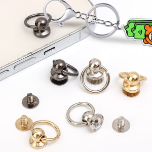 อุปกรณ์เสริมกระเป๋าเดินทางแหวนนิ้วทองเหลือง20ชิ้นแหวนดึงโซ่เคสโทรศัพท์มือถือกระเป๋า DIY อุปกรณ์เสริม