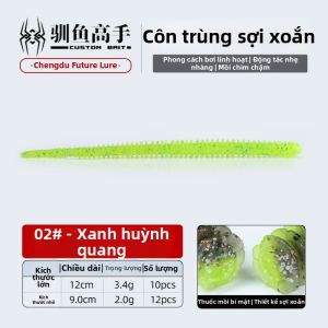 XUNYUGAOSHOU | Mồi Nhẹ Chìm Hình Giun Mềm