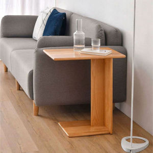 GOOFANSER | Compact Storage Wooden Side Table