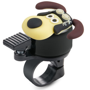 Bike Bell - Crisp Sound Bicycle Bell for Boys and Girls Easy to Install Little Rider Bike Horn with Space Dog Design