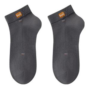 Miiow | Mens Cotton Socks Breathable Absorbent Pure Color Summer Sport Short Socks Moisture Wicking Comfortable All Match MiiOW Catman