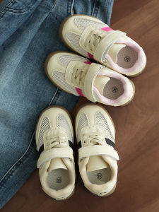 Spring Summer Mesh Soft Bottom Single Net Dequn Shoes Childrens Breathable Casual Sneakers Boys Girls Low Top Shoes