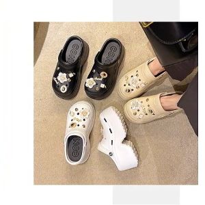 LEAShop สุดคุ้ม รองเท้าแตะแฟชั่นผู้หญิง ทรงหัวโตขายดี เสริมส้นให้สูงๆ วัสดุดีทนทานยางน้ำหนักเบา มีหลายสีให้เลือกราคาสุดคุ้มพร้อมคู่กับชุดตัวติดเลือกใส่ได้เลย 2 ข้างครบๆ