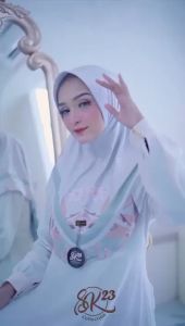 Hijab Bergo Instan Daily Ped Antem Nadhira Motif SK23 Collections