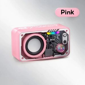 Loa Bluetooth không dây LED RGB V1 - Công Suất 5W Âm Thanh 360° Pin Trâu Chống Nước Hỗ Trợ AUX & Thẻ Nhớ Bass Mạnh