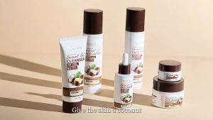SADOER Coconut 14 Variants Skincare Set - Face Cream Face Oil ShampooFace Wash Body WashHair Mask Body LotionSerum