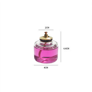 Windproof Transparent Romantic Atmosphere Outdoor Camping Oil Lamp