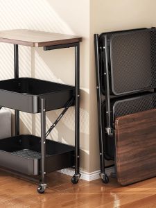 HANYUXUAN | Installation Free Foldable Multipurpose Storage Rack with Wheels