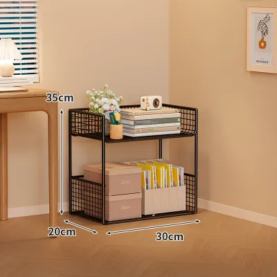 WUBUWEI | Flexible Multi-layer Bookshelf Storage Rack