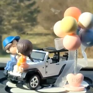 Cute suv diecast car model lover decoration  Wrangler Jeep car interior decoration computer case decoration car accessories kereta mainan Toy car