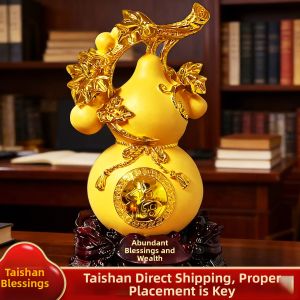 FENGSHUIGE | Brings Wealth and Blessing Gourd Ornaments