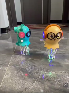 JLT No.HX178 Lights And Music Bump and Go Dancing Jelly Fish