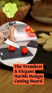 Multi-Functional Nano Silver Ion Cutting Board - Anti-Bacterial and Anti-Mildew ABS Safe Plastic Kitchen Chopping Board