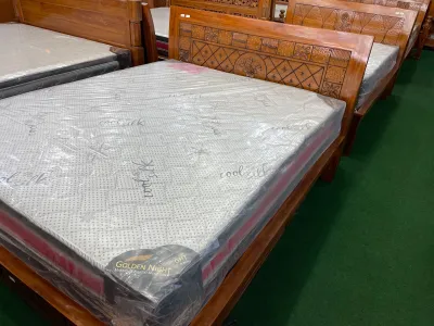 KATIL JATI QUEEN KING SIZE Bed Queen Size TEAK WOOD