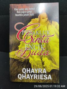 Penakluk Cinta Encik Duda - Qhayra Qhayriesa (NEW OLD STOCK)