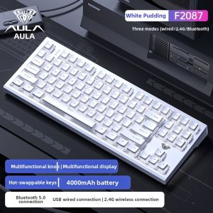 AULA | Triple Mode Customizable Mechanical Keyboard RGB