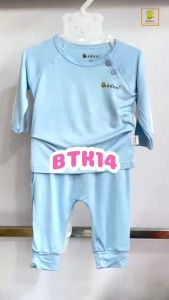 Bộ dài tay cho bé BABIBOO quần áo tay dài vải visco cao cấp siêu mềm mại- BTK14