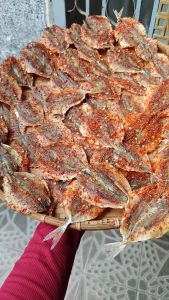 500gr KHÔ CÁ CHỈ VÀNG ỚT CAY VỪA Vị Thơm Ngọt Tự Nhiên Từ Cá Chỉ Vàng Tươi Mới- VỰA KHÔ NÀNG TIÊN