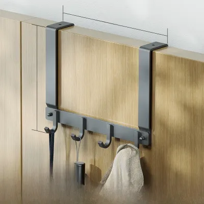 Ultra Long Door Hanger Hook 4.5cm Thickness No Drilling