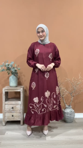Bakul Daster - Longdres Batik GARCIA Daster busui  Baju batik  Baju tidur  Dress batik