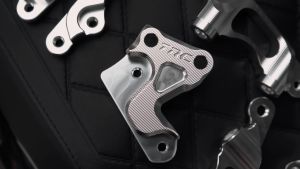 TRC Racing CNC Brake Caliper 4 POT Bracket Only For Raider 150 Carb / Fi 8014