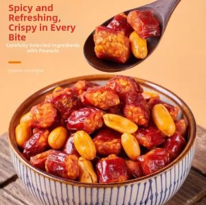 Spicy Fried Peanuts Snacks