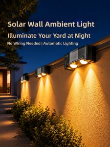 XLYS | Solar Outdoor Waterproof Night Light for Fence and Garden