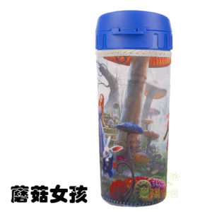 หนาขึ้น ทัปเปอร์แวร์ 500ml ฝาครอบแก้วน้ำพลาสติกขนาดใหญ่ ฝาครอบแก้วน้ำพลาสติก ถุงคลุมป้องกัน ฝาครอบกันกระแทกสำหรับกาต้มน้ำ