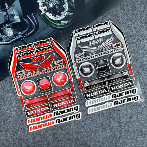 1 Set Honda Motorcycle Reflective Stickers Fairing Body Decoration Decals For Honda CBR HRC CRF 400 600 1000RR