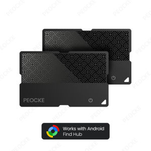 Slim Bluetooth Smart GPS Locator Card Works With Google Android Find Hub Portable Anti Lost Wallet Finder For Luggage Passport