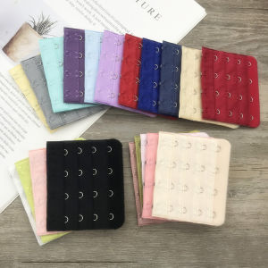 Large Nylon Extension Buckle for Underwear and Bra Four Rows of Back Clasp Extendible Gap Buckle for Home Clothing
