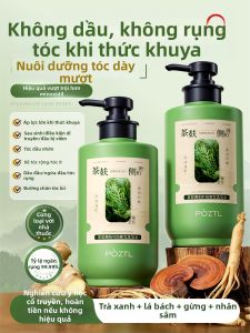Pozitilan | Dầu Gội Ngừng Rụng Tóc Kiểm Soát Dầu Tăng Khối Lượng Chống Vảy Nến Ngăn Ngứa Từ Gừng