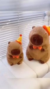 Charming Plush Toys for Girlfriends Cute Birthday Gifts for Friends Summer Series Capybara Toys Capybara Pillows