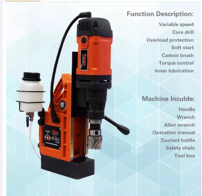 ｛SG In-Stock} Drilling capacity 35mm magnetic drill machine power drills Cayken machine {Local Warranty 1Y}