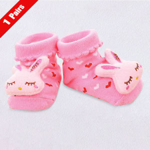 1/3Pairs Newborn Floor Socks Anti Slip Toddler Cotton Lovely Animal Socks Soft Cartoon Baby Boys Girls First Walkers Socks New