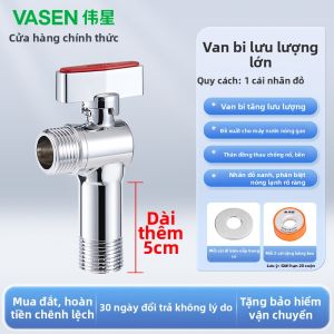 WEIXING NEW MATERIAL | Van Cầu Mở Toàn Phần Dòng Chảy Cao Cho Máy Nước Nóng Gas Nước Lạnh và Nước Nóng 4 inch