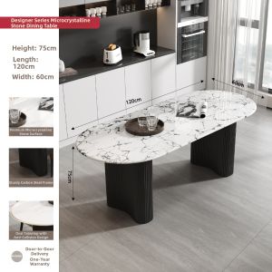 OUQI | Luxury Feeling Tempered Glass Table