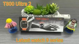 2024 T800 Ultra Smart Watch Series 8 IWO Watch Ultra  1.99Inch HD Screen Men Women Smart Watch Ip68 Waterpoof Sport Watches Bluetooth Call Titanium Alloy Body Watch 8 Wireless Charges