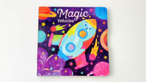 Magic Vehicles Story Book for Toddlers and Kids to Read Board Books