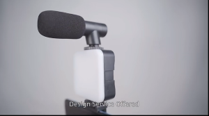 AY-49 ชุดถ่าย Vlog ครบชุด ขาตั้งมือถือ ไมค์ชัดเจน ไฟ LED ปรับแสง ไลฟ์สดมืออาชีพ