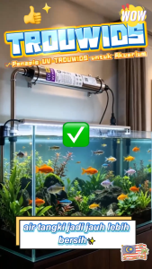 Fish Tank UV Sterilization Lamp Aquarium Water Disinfection UV Light Waterproof Germicidal Light