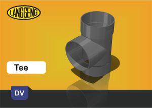 Langgeng Tee - DV 6" - Fitting PVC