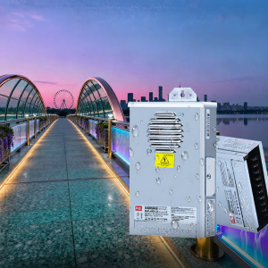MWEL | Weatherproof Switch Power Supply For Bridge Railing Lights Advertising Sign 24V/12V