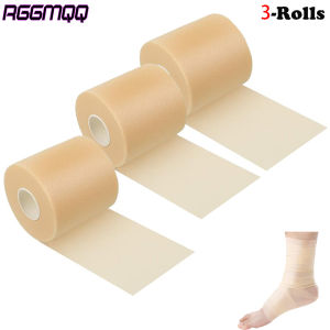 3Roll Self Adhesive Bandage WrapCohesive Bandage for All Sports- Brown Non-WovenBreathable Athletic Tape for WristsKnee Ankle
