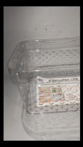Acrylic Refrigerator Organizer Freezer Safe Food Container Storage Home Pantry Organizers