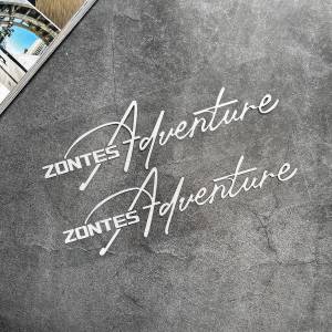 สติ๊กเกอร์ติดรถมอเตอร์ไซค์แบบสะท้อนแสง สำหรับ ZONTES 368G 703F 703RR 703R 350E 2 ชิ้น อุปกรณ์ตกแต่งตัวถังรถมอเตอร์ไซค์