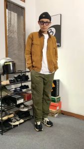 Jaket Flight Corduroy Pria Wanita