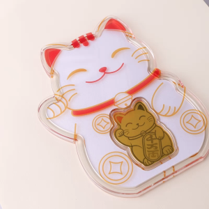 Chow Sang Sang 周生生 999.9 24K Gold Chinese Gifting Collection Gold Maneki Neko Lucky Cat Ingot for Women and Men 95503D#12.12