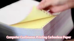 2ply 3ply 4ply Carbonless Continuous Computer Form 9.5X11inches 9.5 x 5.5 inches Colored Continuous Paper