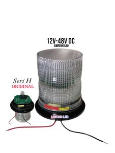 LAMPU ROTARY SERI H ORIGINAL 2024 1X & 2XKEDIP OTOMATIS 12Volt-24Volt